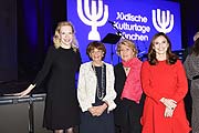 Sunnyi Melles, Dr. Charlotte Knobloch, Ilse Ruth Snopkowski, Judith Epstein Eröffnung der 31. Jüdischen Kulturtage im Carl-Orff-Saal im Gasteig in München am 18.11.2017 Foto: BrauerPhotos / S.Brauer